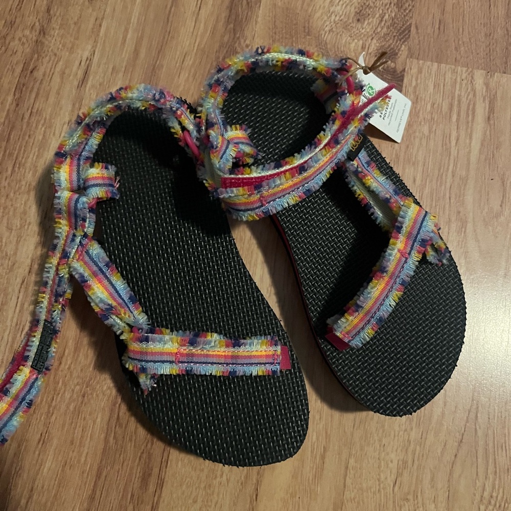 Teva Kids Sandals with Multicolor Straps NEW